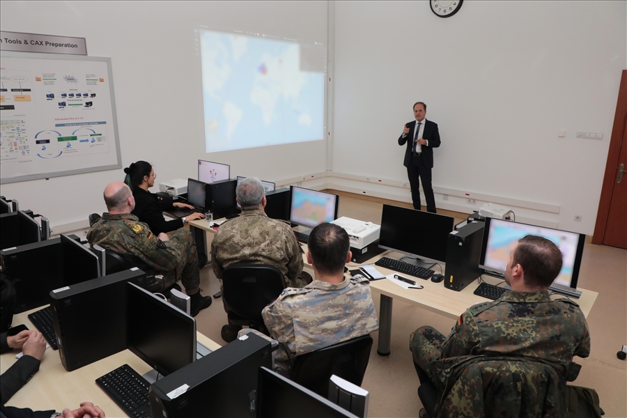MJWC • Commander of JWC MGEN Ruprecht von BUTLER Visits MJWC 14 January ...